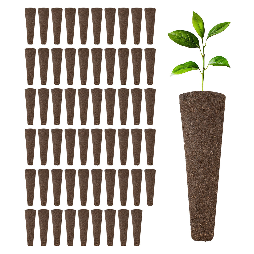 GreenBlue-set voor binnenteelt, zaadsponzen x60, koepeltjes x20, bakjes x20 en stickers x60, GB133 AS