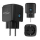 GreenBlue wifi-stopcontact met afstandsbediening, Android/iOS/Alexa/Google Home, timer, wattmeter, max. 16 A/3840 W, GB735 B