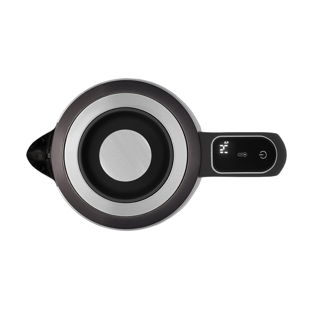 Concept glazen waterkoker, inhoud 1,7 l, vermogen 1850-2200 W, kleur zwart, Strix-aansluiting, temperatuurregeling, digitale bediening, RK4195