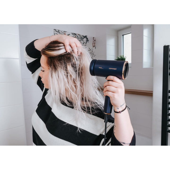 Concept ProfiCare haardroger, BLDC-motor, magnetische opzetstukken, Oil Therapy-functie, kindermodus, Cold Mode-functie, VV8100