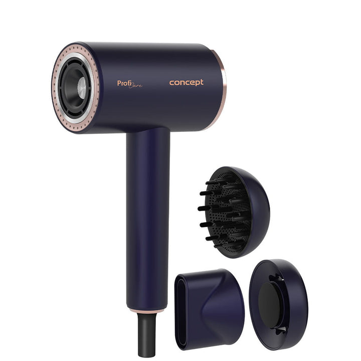 Concept ProfiCare haardroger, BLDC-motor, magnetische opzetstukken, Oil Therapy-functie, kindermodus, Cold Mode-functie, VV8100