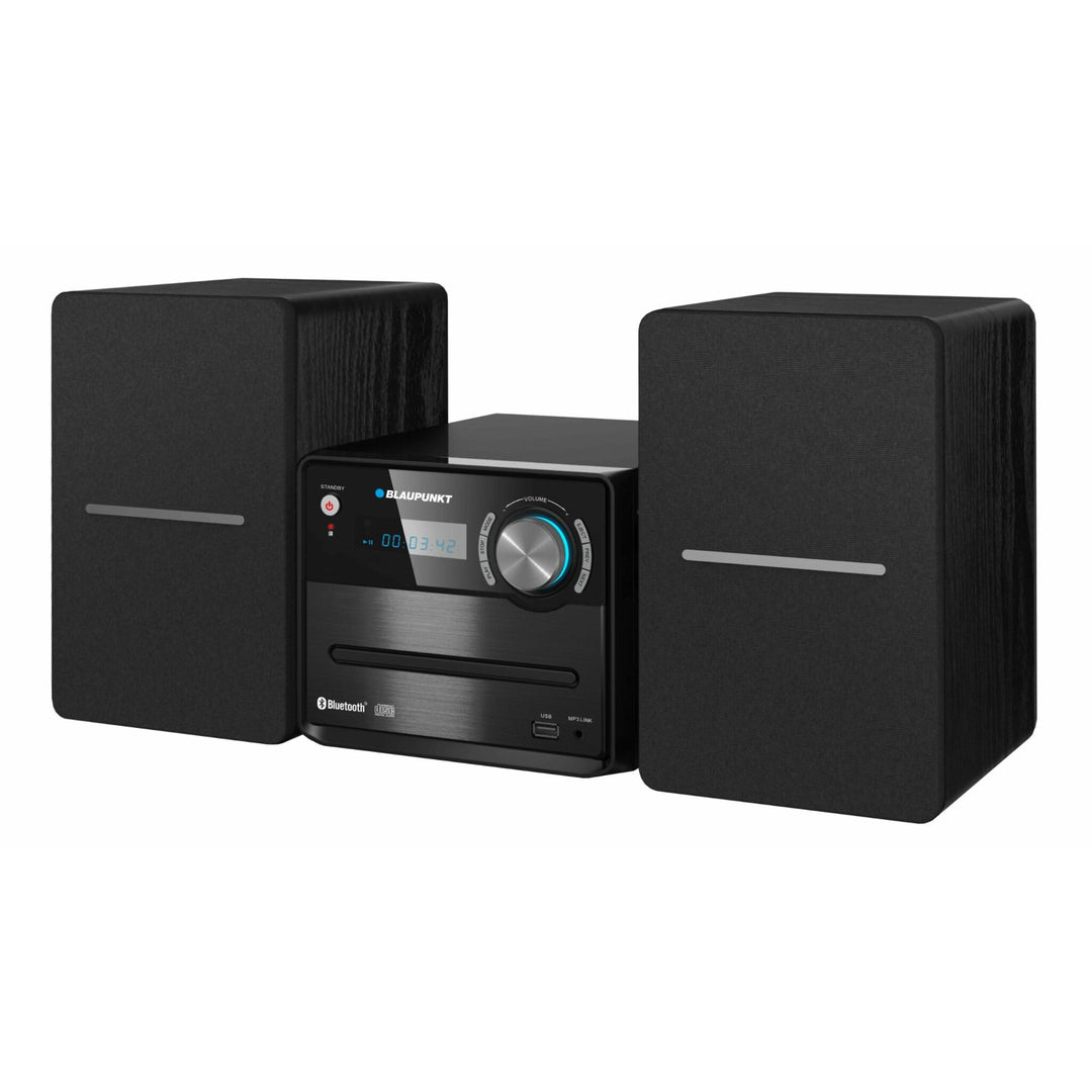 Blaupunkt microtorentje, vermogen 30 W, FM-radio, AUX-aansluiting, USB-aansluiting, Bluetooth, MS13BT