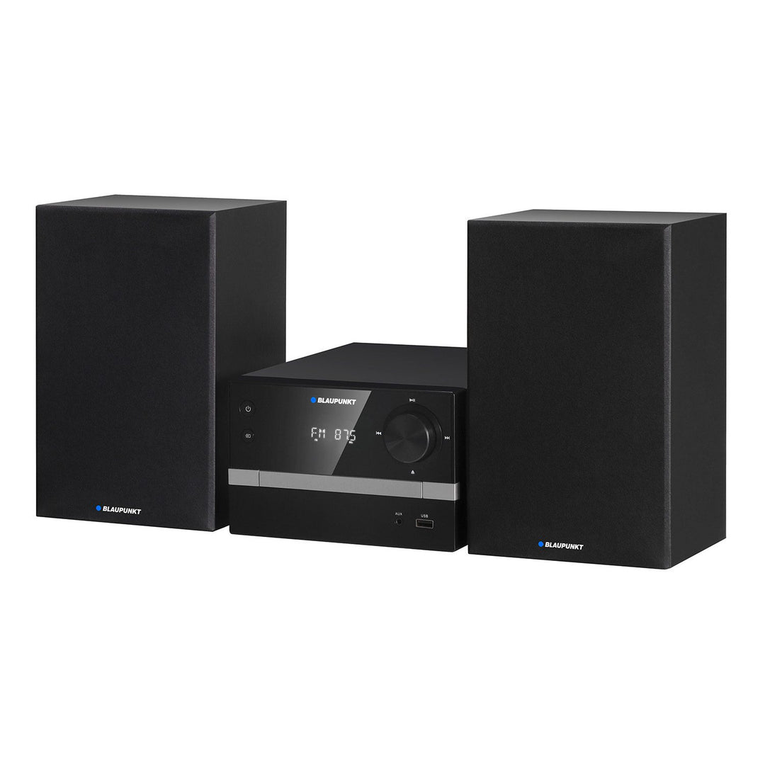 Blaupunkt micro-toren, Bluetooth, FM-radio, vermogen 20 W RMS, wekker, CD/MP3/USB/AUX, MS9BT