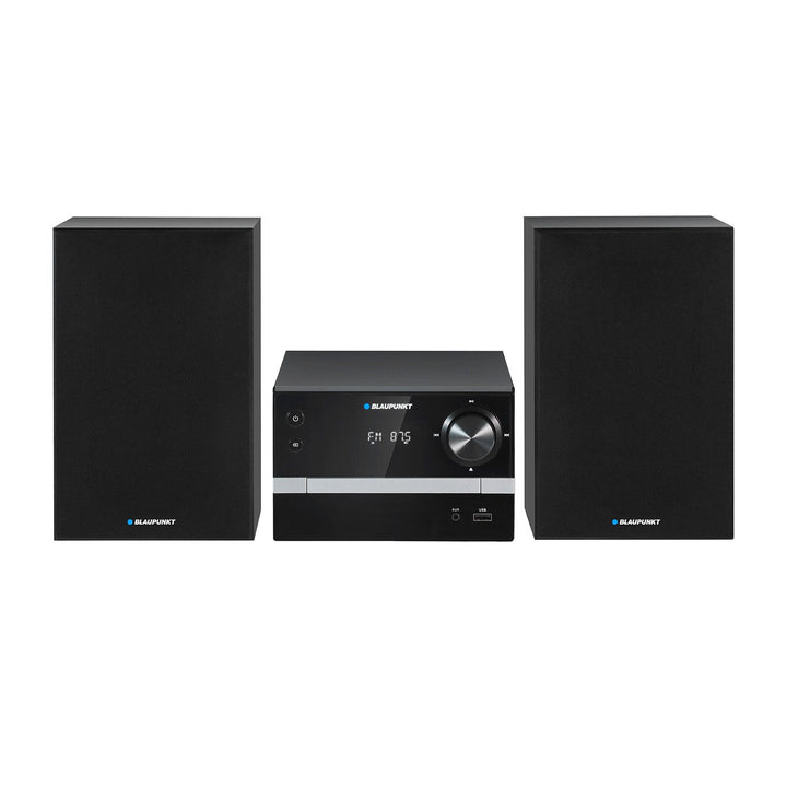 Blaupunkt micro-toren, Bluetooth, FM-radio, vermogen 20 W RMS, wekker, CD/MP3/USB/AUX, MS9BT
