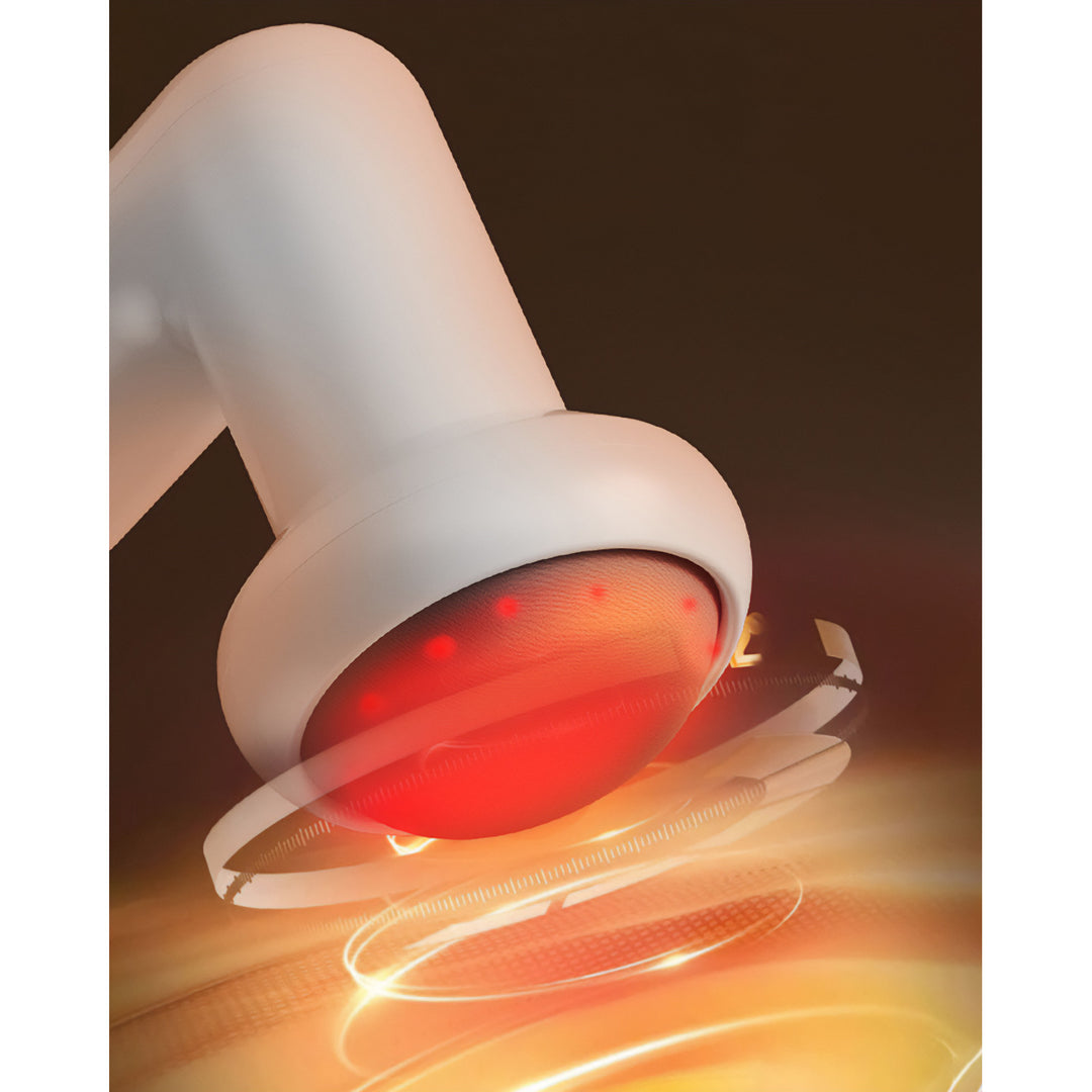 Anti-cellulitis massagetoestel, MEDIA-TECH, massagegeweer, 5 massagekoppen, 6 snelheden, MT6536