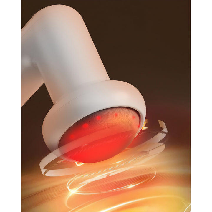 Anti-cellulitis massagetoestel, MEDIA-TECH, massagegeweer, 5 massagekoppen, 6 snelheden, MT6536