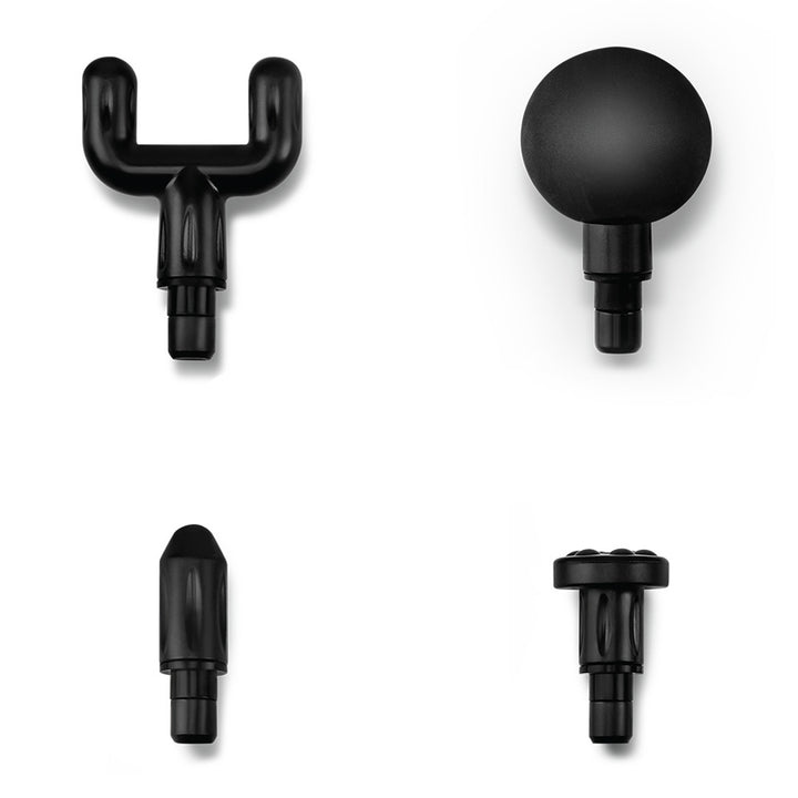 Massageapparaat voor eenvoudige en snelle massage van gespannen spieren, Media-tech, 4 verwisselbare massagekoppen, MT6521