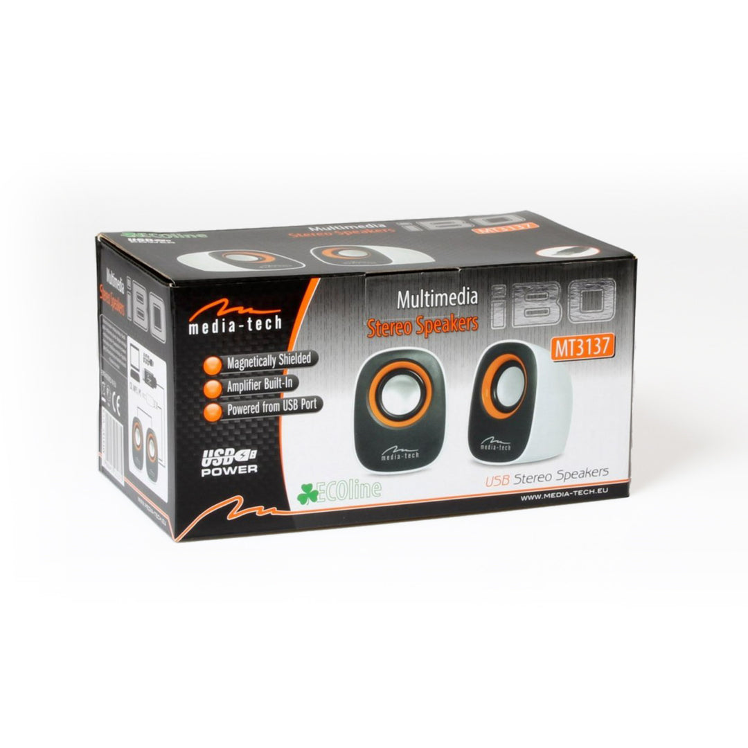 USB-aangedreven 2.0-computerspeakers, Media-Tech, MT3137