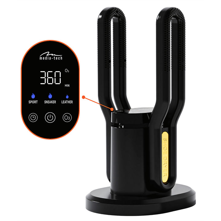 Media-tech MT6539 - Schoendroger met ozonontsmetting - 40-55 °C - Digitaal display