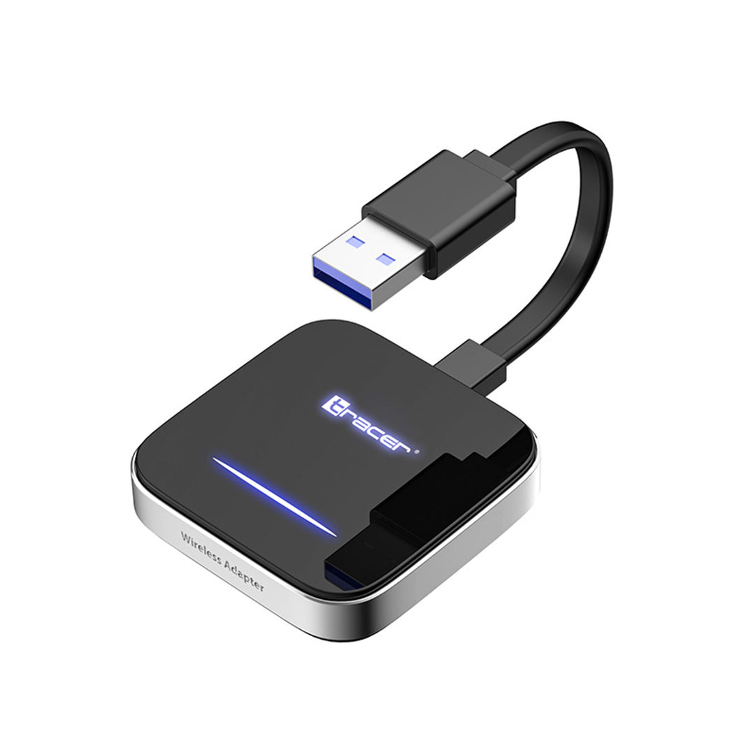 Draadloze CarPlay- en Android Auto-adapter Tracer, WiFi, Bluetooth 5.0, CarLink PRO