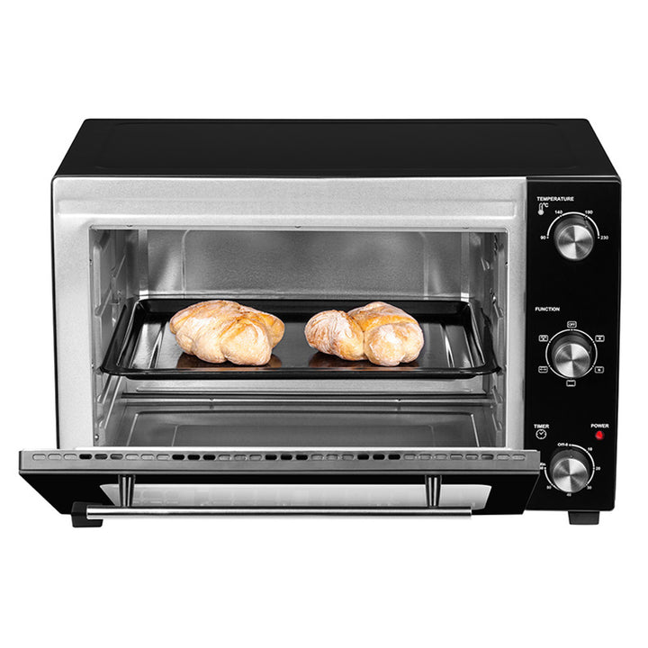 Lafe elektrische oven, inhoud 48 l, vermogen 1800 W, hetelucht, HeatMaster