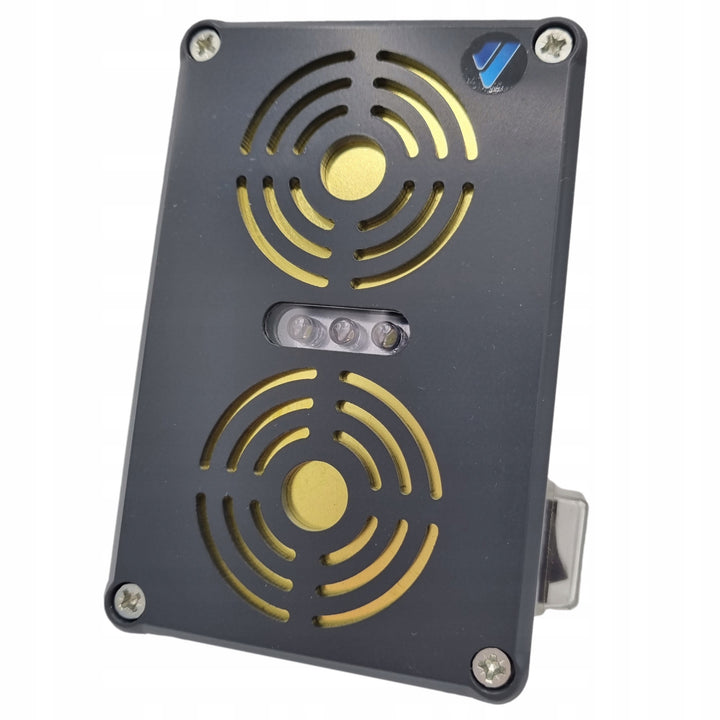 Afschrikmiddel voor knaagdieren, marters, muizen, ratten Viano, ultrasone generator, twee luidsprekers, Waterstrob