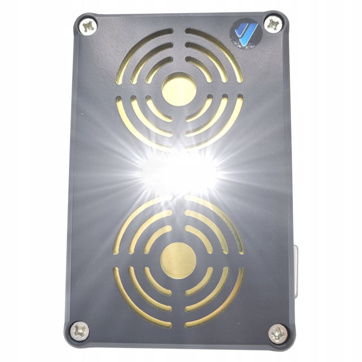 Afschrikmiddel voor knaagdieren, marters, muizen, ratten Viano, ultrasone generator, twee luidsprekers, Waterstrob