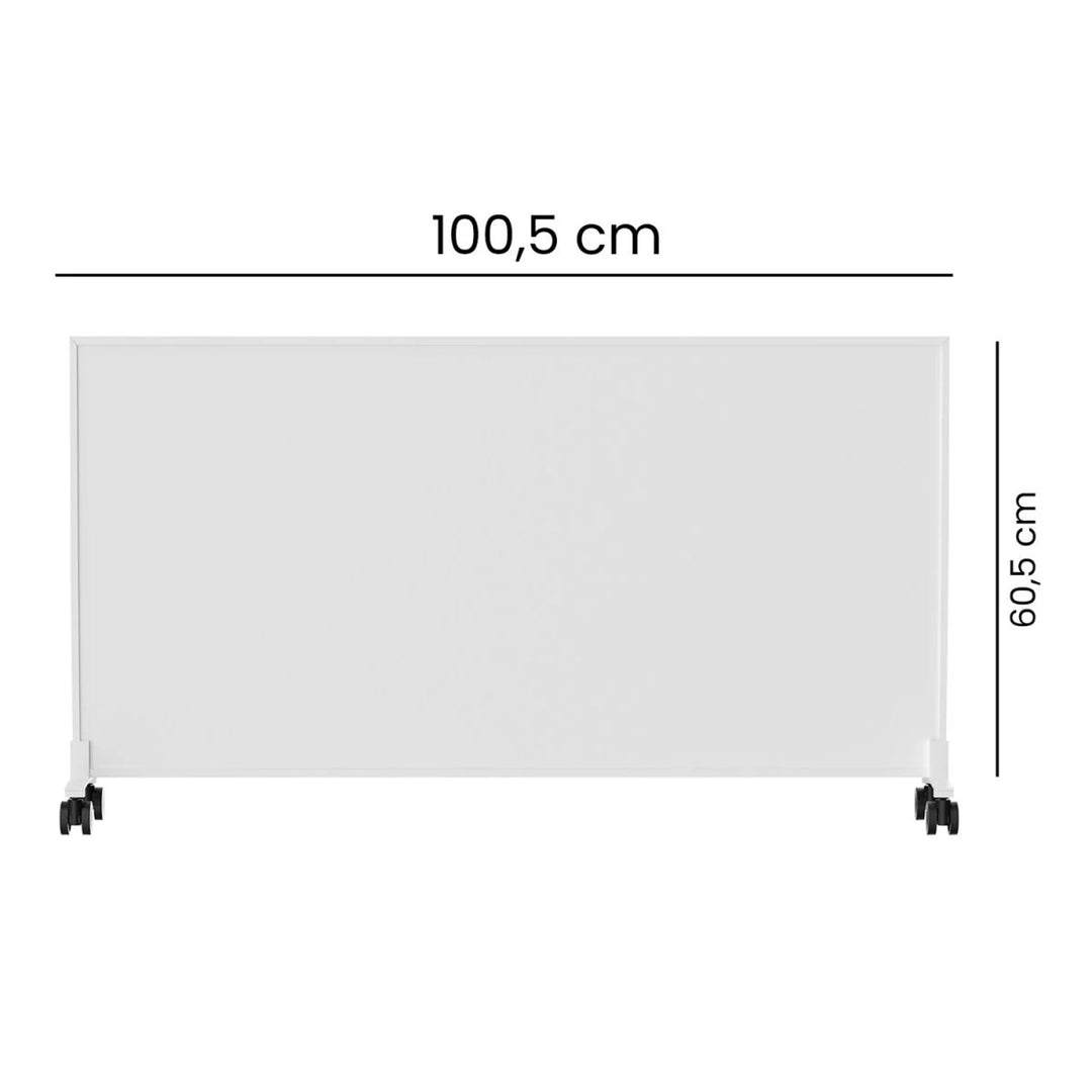 Cronos infraroodverwarming, 800 W, ideaal voor mensen met allergieën, mat oppervlak, ultradun, ingebouwde thermostaat en bediening via telefoon of afstandsbediening, Carbon P800 TWP