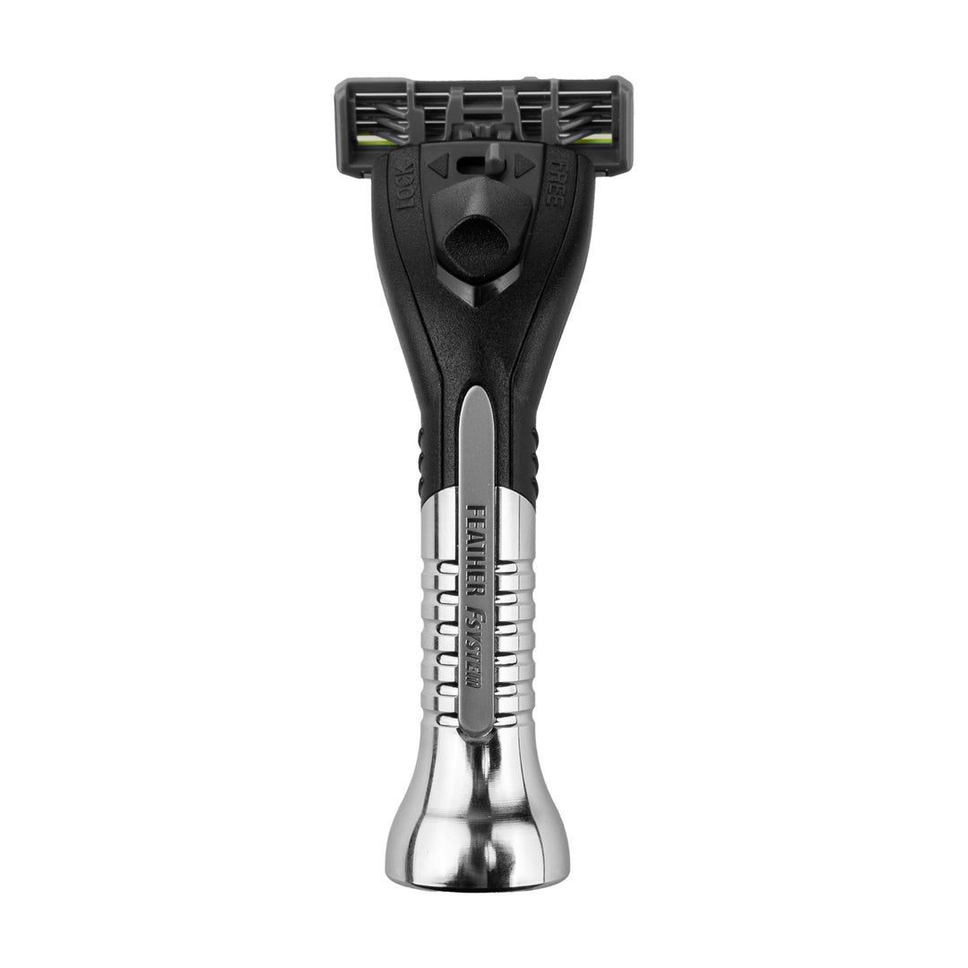 Scheermes met verwisselbare mesjes Feather Butler PF-BT, 3 mesjes