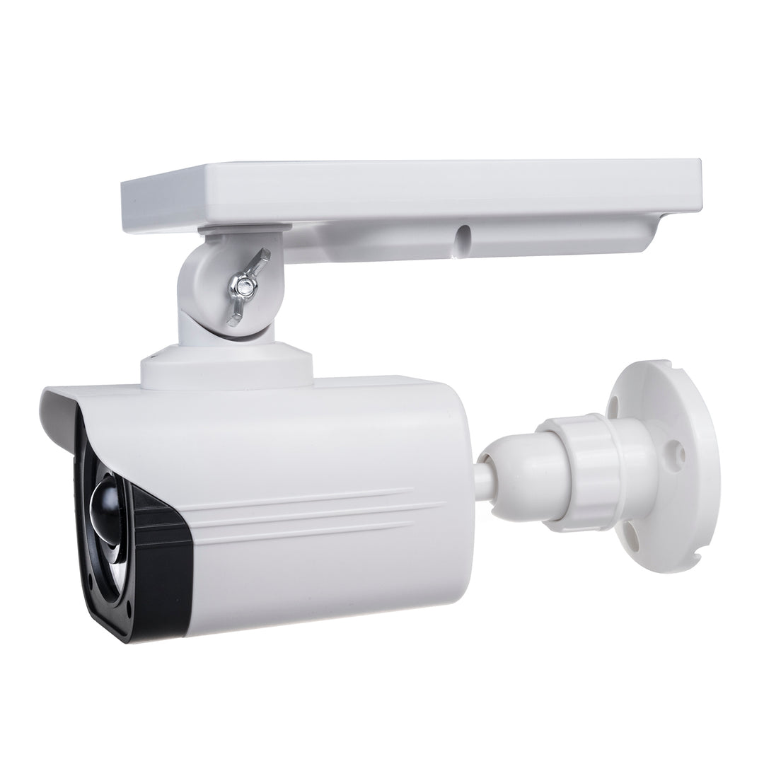 Solar camera-imitatie, knipperende LED, bewegingssensor, LED-verlichting, gratis sticker, SOL1800S, 4 stuks