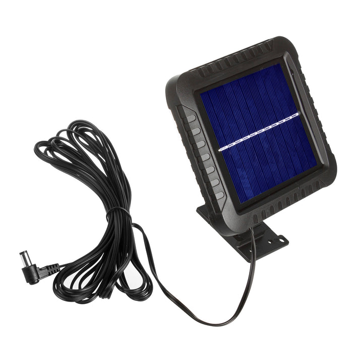 Solar LED-schijnwerper met bewegingssensor Maclean, IP44, 5W, 400lm, 6000K, lithiumbatterij 1300 mAh, 5,5V DC MCE438, 2 stuks