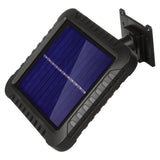 Solar LED-schijnwerper met bewegingssensor Maclean, IP44, 5W, 400lm, 6000K, lithiumbatterij 1300 mAh, 5,5V DC MCE438, 4 stuks