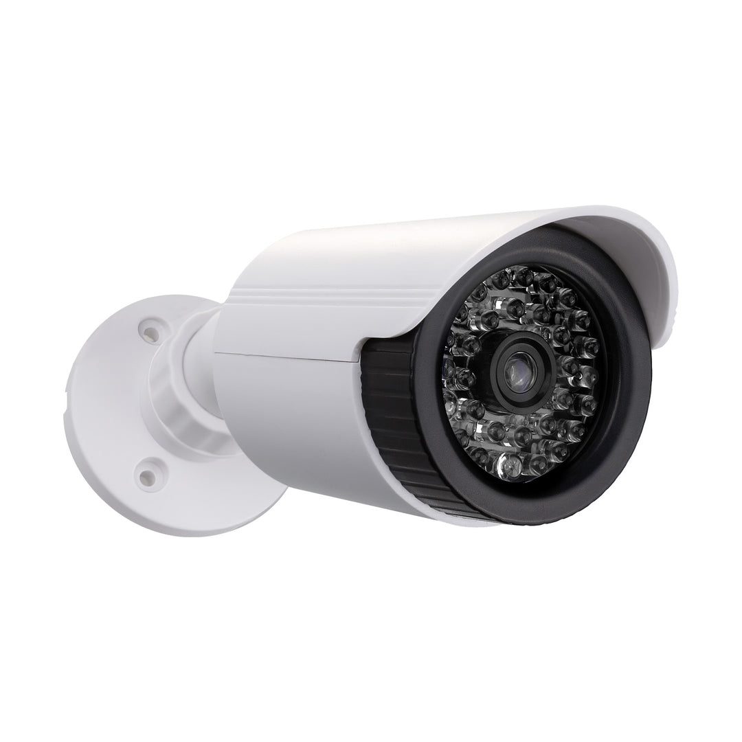 Nep-buisvormige camera, IR-LED's, wit, voeding 2xAA (meegeleverd), ABS, IR1800 W