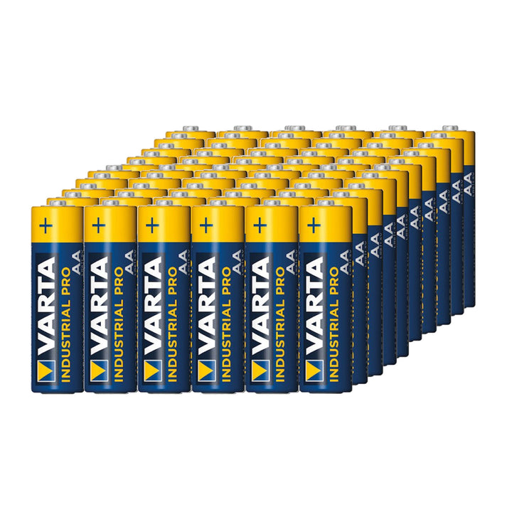 60x batterij R-06 LR6 AA 1,5V alkaline Varta Industrial 4006