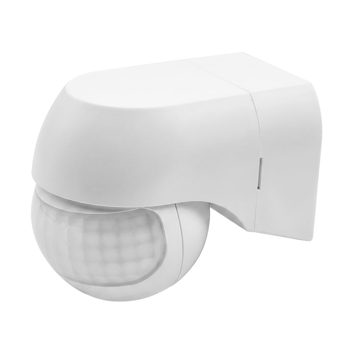 Maclean PIR-bewegingssensor 12-24 V, infrarood, IP44, wit, bereik 12 m, max. belasting 60/120 W, MCE623 W