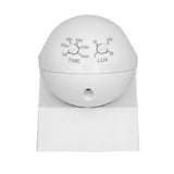 Maclean PIR-bewegingssensor 12-24 V, infrarood, IP44, wit, bereik 12 m, max. belasting 60/120 W, MCE623 W
