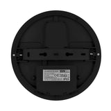 Maclean LED-lamp met bewegingssensor, PIR-sensor, zwart, 10 W/15 W/18 W, IP65, instelbare kleurtemperatuur 3000/4000/6000 K, MCE535 B
