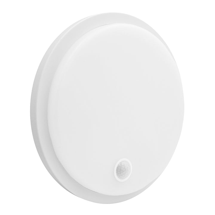 Maclean LED-lamp met bewegingssensor, PIR-sensor, wit, 10 W/15 W/18 W, IP65, instelbare kleurtemperatuur 3000/4000/6000 K, MCE535 W