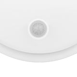 Maclean LED-lamp met bewegingssensor, PIR-sensor, wit, 10 W/15 W/18 W, IP65, instelbare kleurtemperatuur 3000/4000/6000 K, MCE535 W