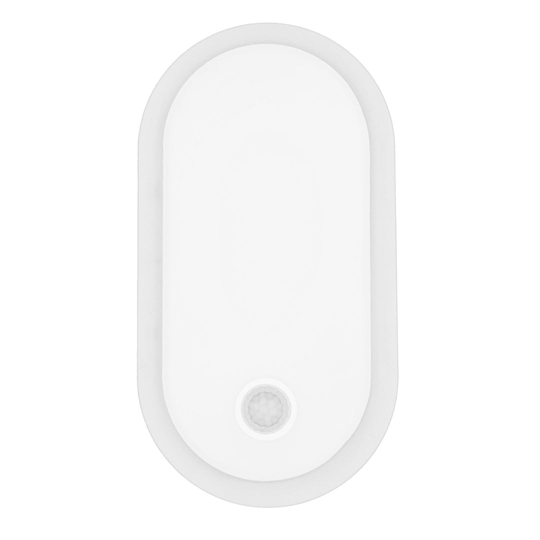 Maclean LED-lamp met bewegingssensor, PIR-sensor, wit, 10 W/15/18 W, IP65, instelbare kleurtemperatuur 3000/4000/6000 K, MCE534 W