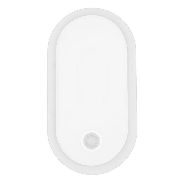 Maclean LED-lamp met bewegingssensor, PIR-sensor, wit, 10 W/15/18 W, IP65, instelbare kleurtemperatuur 3000/4000/6000 K, MCE534 W