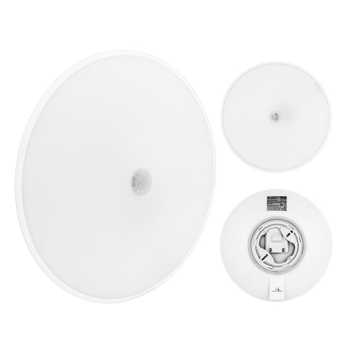 Maclean LED-lamp met PIR-sensor, plafondmodel, 15 W, 1300 lm, IP54, 220-240 V~ 50/60 Hz, MCE537