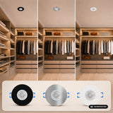 Maclean PIR-bewegingssensor, inbouwmodel, bereik 8 m, 600 W/1200 W, 220-240 V AC, 50/60 Hz, MCE821