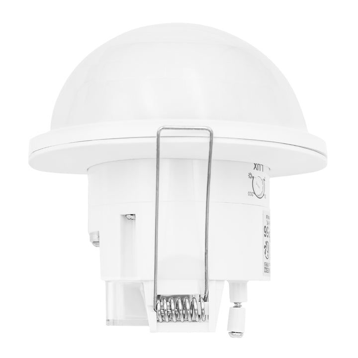 Maclean PIR-aanwezigheidssensor, inbouwmodel, bereik 10x40 m, 1000 W/2000 W, 220-240 V AC, 50/60 Hz, IP54, MCE822