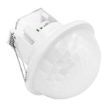 Maclean PIR-aanwezigheidssensor, inbouwmodel, bereik 10x40 m, 1000 W/2000 W, 220-240 V AC, 50/60 Hz, IP54, MCE822