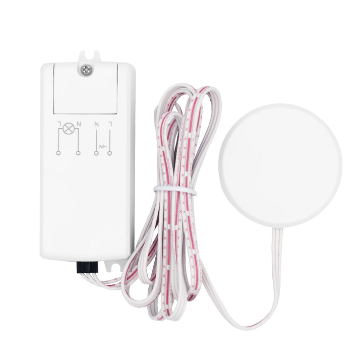 Maclean inbouw-aanraakschakelaar, <40 mm, 110-240 V AC, max. belasting 600 W voor LED, MCE824