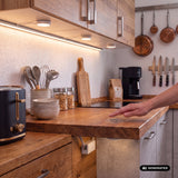 Maclean inbouw-aanraakschakelaar, <40 mm, 110-240 V AC, max. belasting 600 W voor LED, MCE824