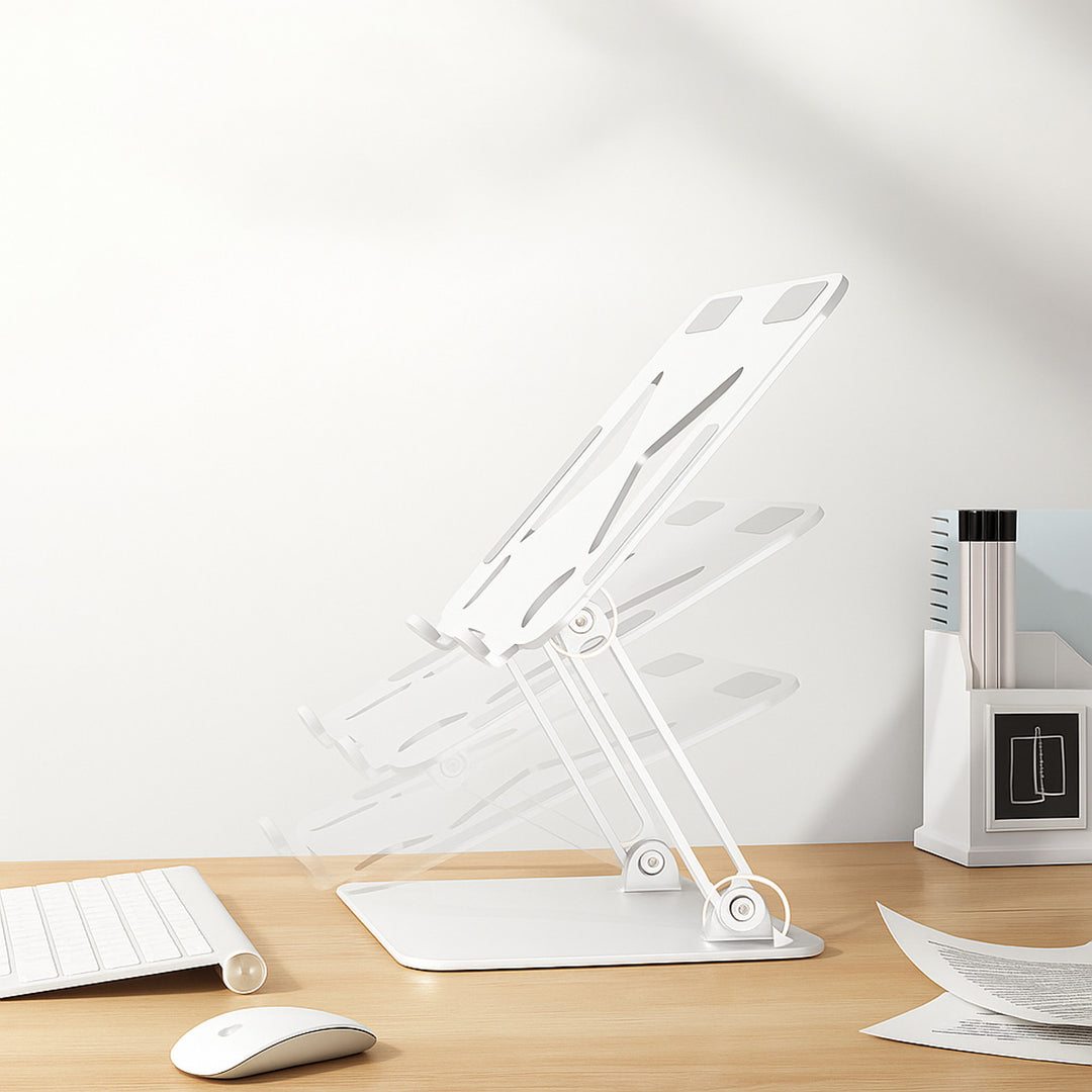 Verstelbare, ergonomische standaard voor laptops van 10-17 inch LAPTOP STAND MT2661W, Mediatech