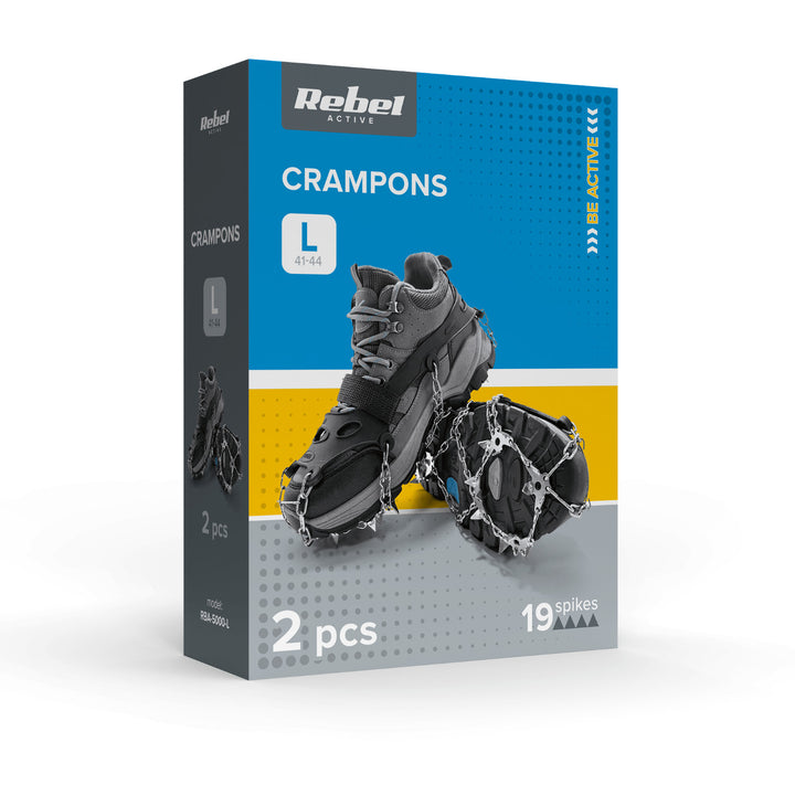 Spikes voor wandelschoenen Rebel Active, maat L 41-44