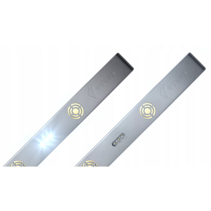 Afschrikmiddel voor knaagdieren, marters, muizen, ratten, wezels Viano, drie stroboscooppanelen, vier luidsprekers, Long Strob