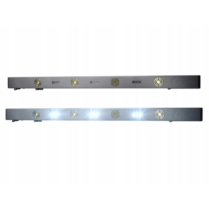 Afschrikmiddel voor knaagdieren, marters, muizen, ratten, wezels Viano, drie stroboscooppanelen, vier luidsprekers, Long Strob