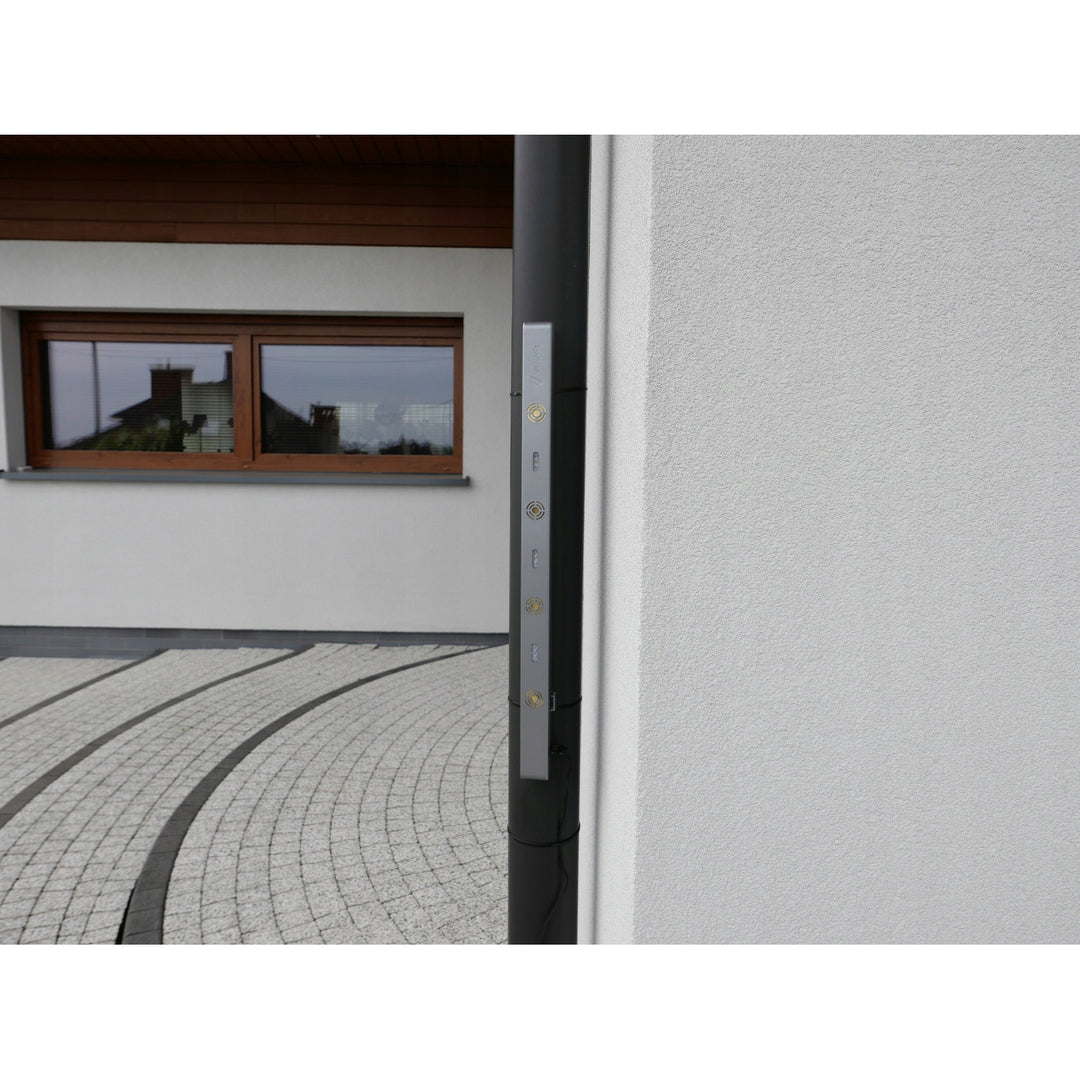 Afschrikmiddel voor knaagdieren, marters, muizen, ratten, wezels Viano, drie stroboscooppanelen, vier luidsprekers, Long Strob