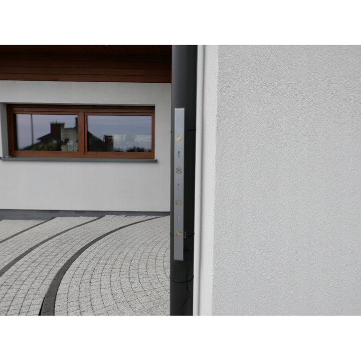 Afschrikmiddel voor knaagdieren, marters, muizen, ratten, wezels Viano, drie stroboscooppanelen, vier luidsprekers, Long Strob