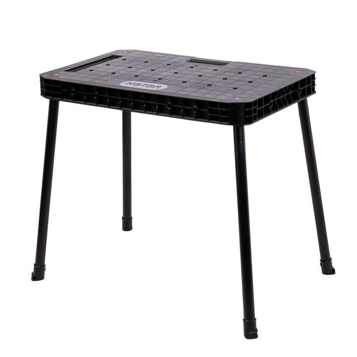 Keter Ultimate werkbank, opvouwbaar, draagvermogen tot 453 kg, montage in 30 seconden, groot werkoppervlak met gaten van 3/4 inch, draagbaar, 262936