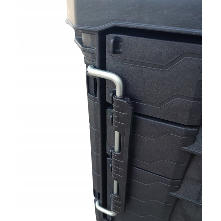 Keter ROC Pro Gear 2.0 XL gereedschapskist, met twee lades, meegeleverde vakverdelers, ruimte voor een hangslot, sluitingen aan de voorkant, 259841