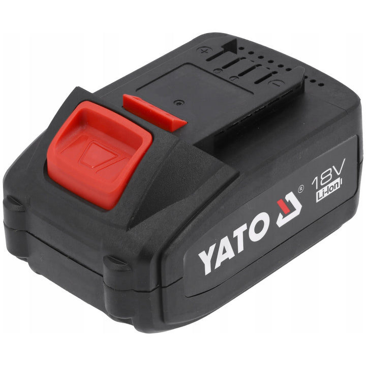 Yato accu voor elektrisch gereedschap, voor de 18V-serie, vermogen 72 Wh, max. uitgangsstroom 60 A, Li-Ion 4 Ah, YT-828463