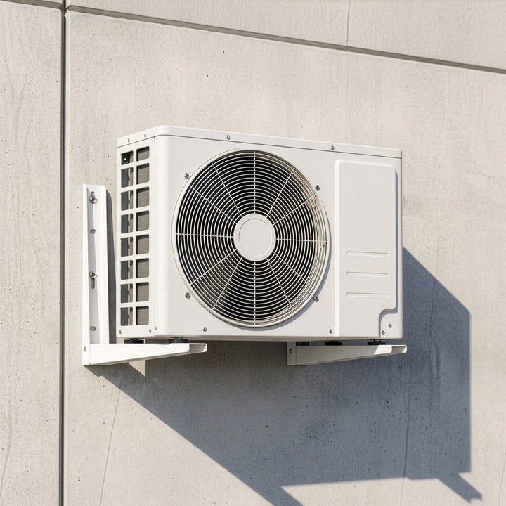 Bevestigingsbeugel / ophangbeugel voor Maclean-airconditioner / warmtepomp, armlengte 365 x 450 mm, gegalvaniseerd staal, tot 150 kg, MC-143
