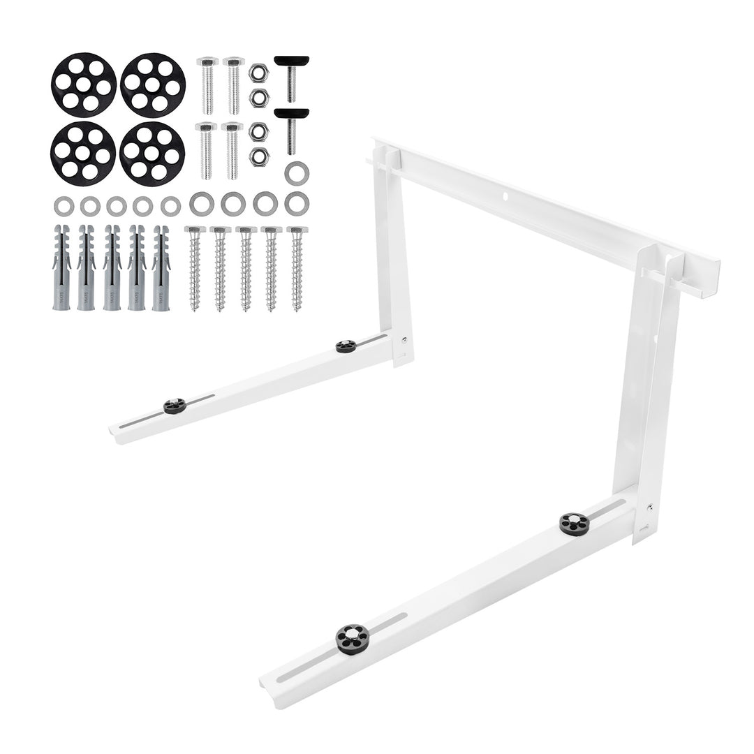 Bevestigingsbeugel / ophangbeugel voor Maclean-airconditioner / warmtepomp, afmetingen 800 x 420 x 600 mm, gegalvaniseerd staal, tot 260 kg, MC-147