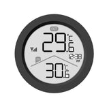 GreenBlue draadloos weerstation, binnen- en buitentemperatuur, klok, keuze uit °C / °F, bereik tot 60 m, zwart, GB162 B