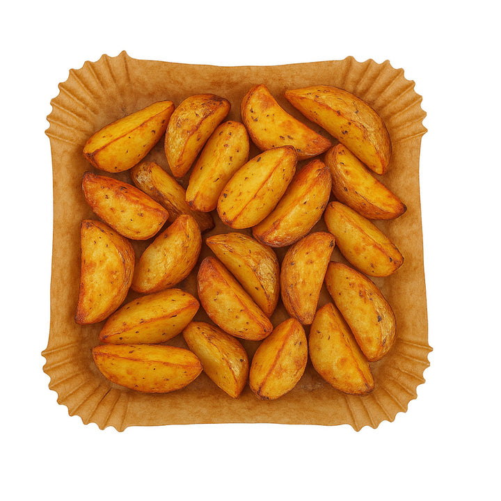 Papieren inlegvellen voor frituurpan, airfryer, Adler, 16 cm, tot 240 °C, biologisch afbreekbaar, 500 stuks, AD 6731